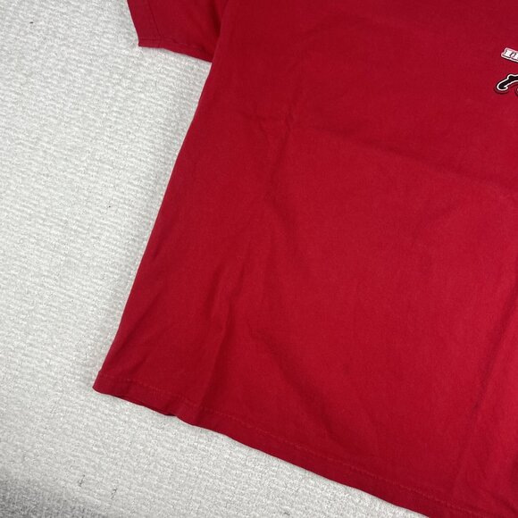 Chevy in Your Face Vintage Red T-shirt size XL '66 Nova Double Sided Chevrolet - Picture 5 of 16